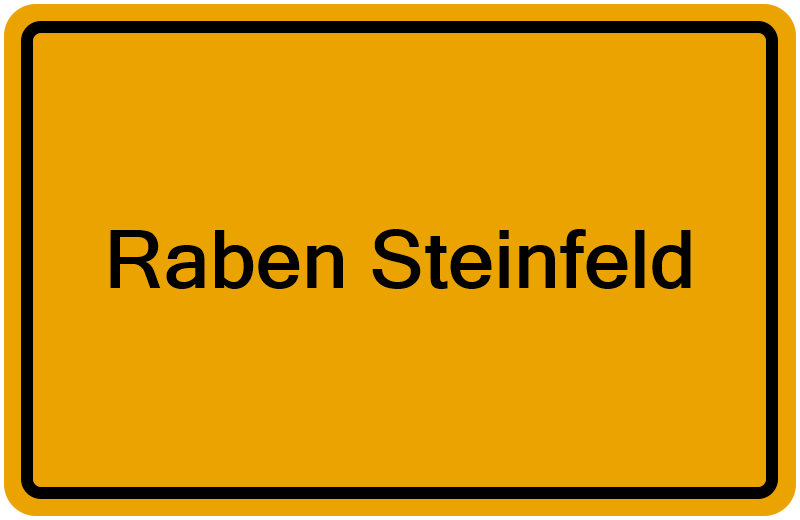 Handelsregister Raben Steinfeld